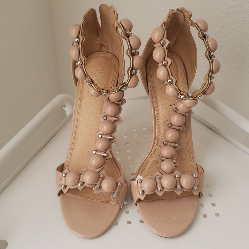 Charlotte Russe beautiful nude heels.